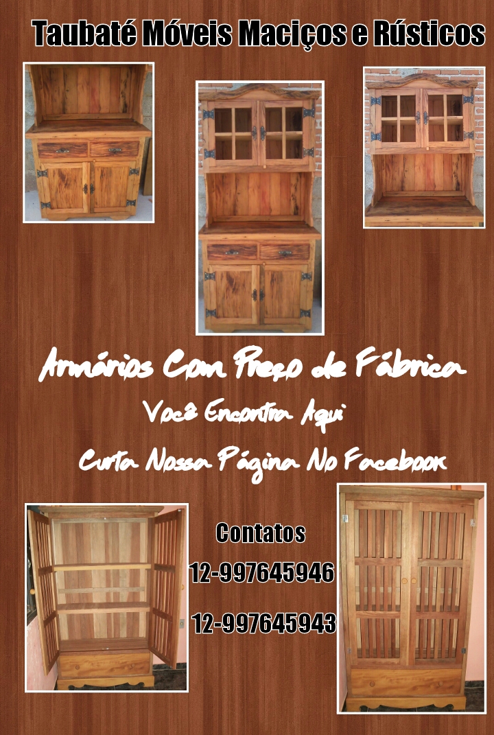 Taubaté Móveis Maciços e Rústicos - Foto 1